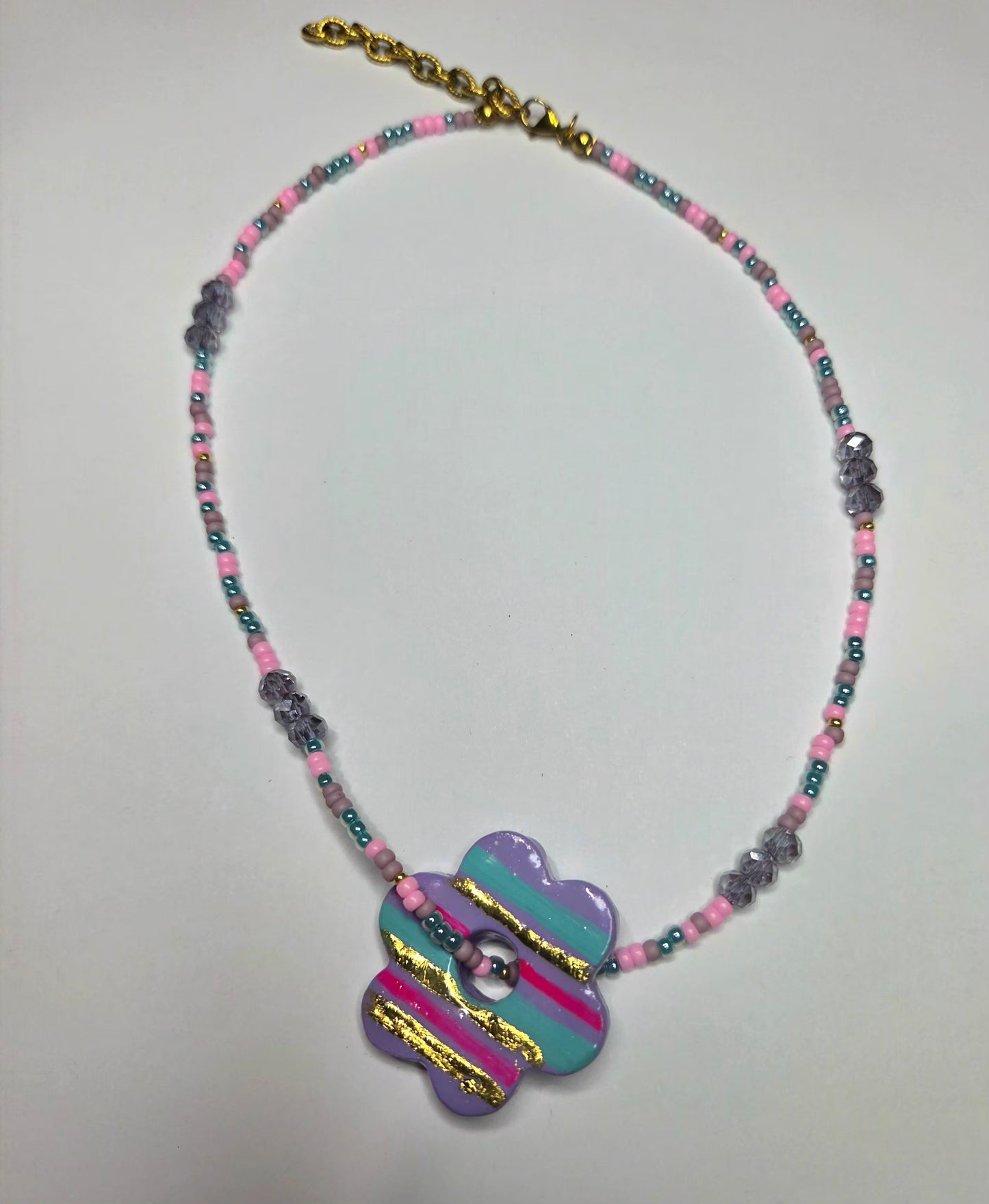 Great flower necklace
