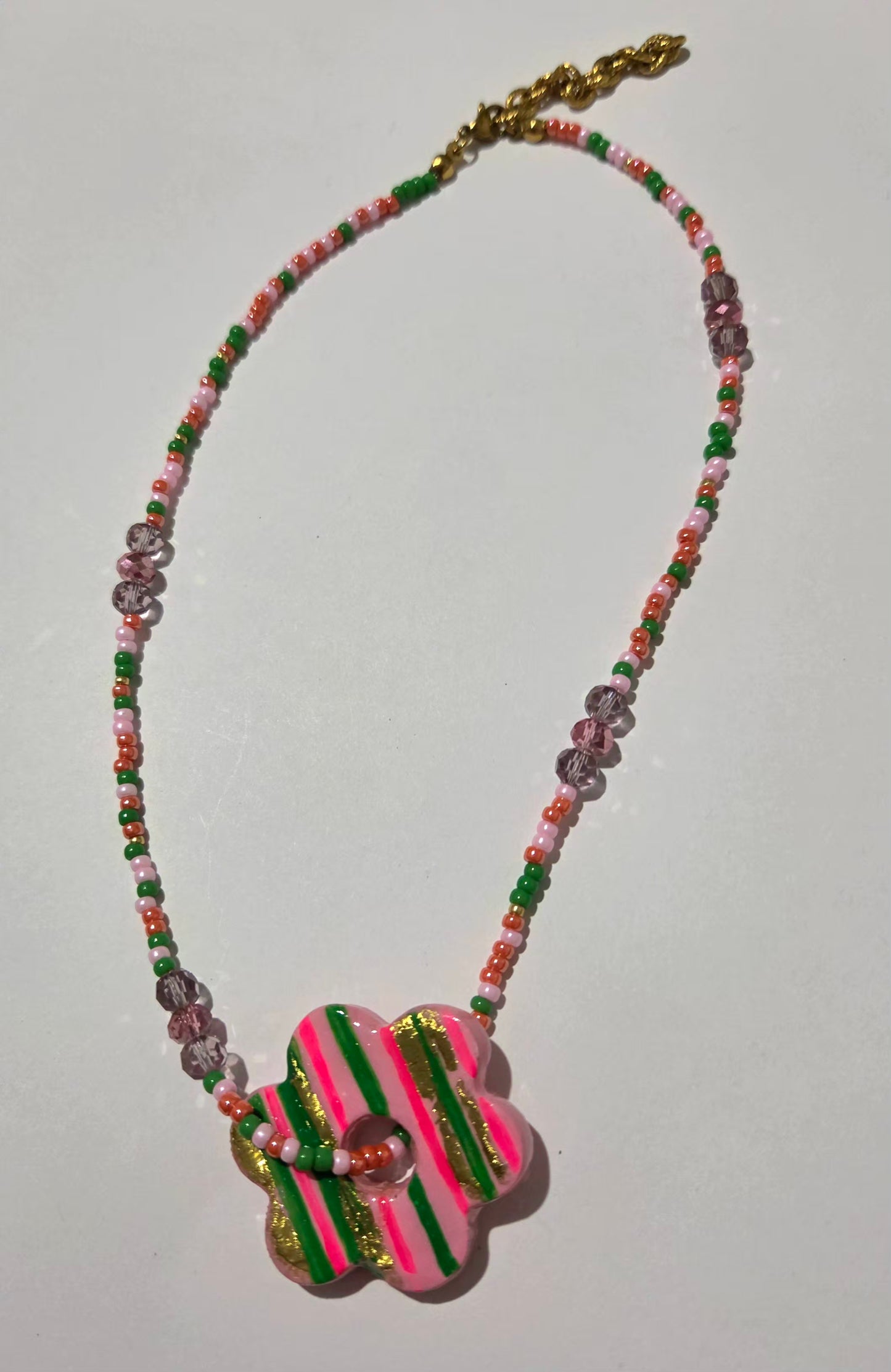 Great flower necklace