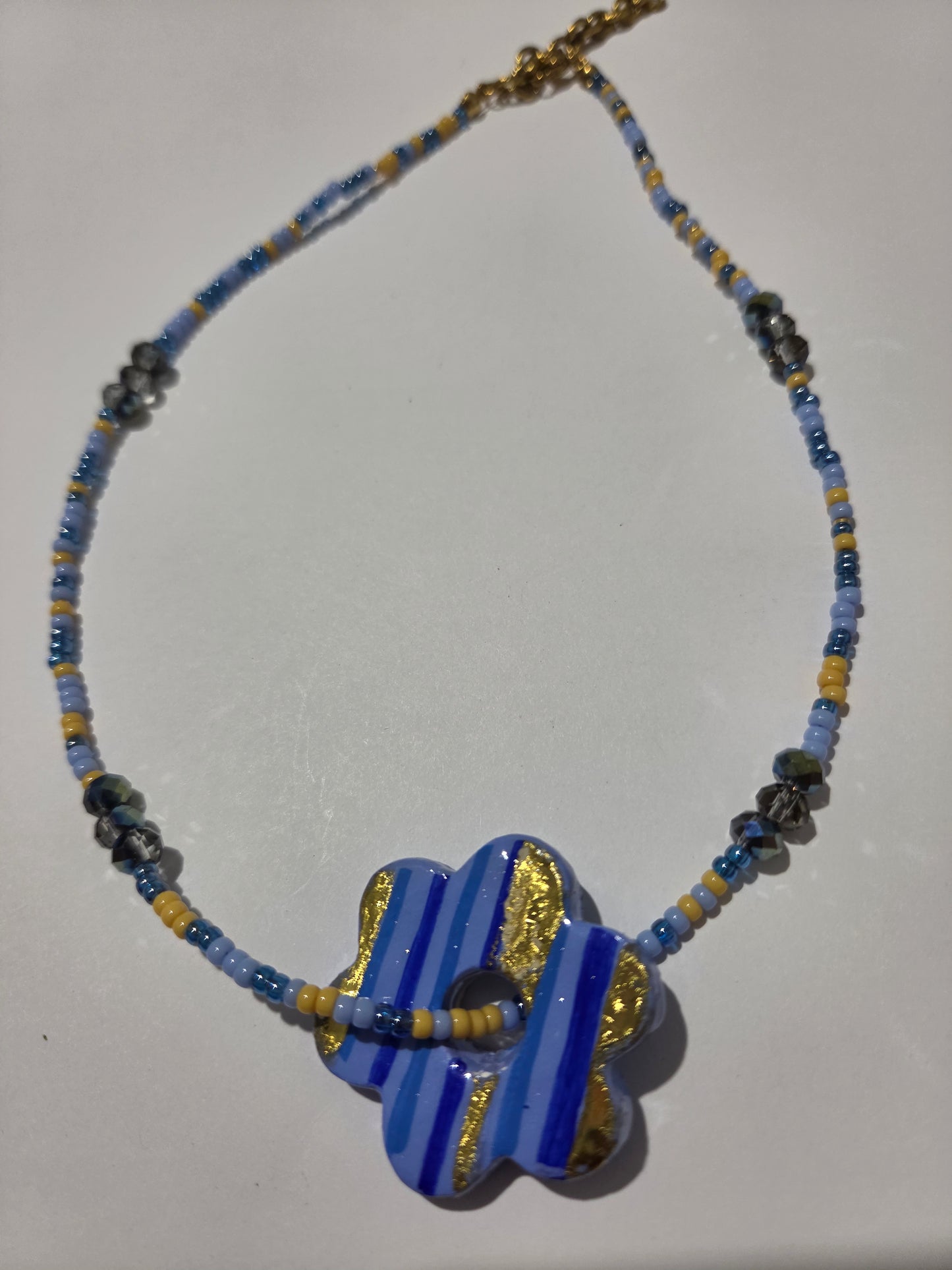 Great flower necklace