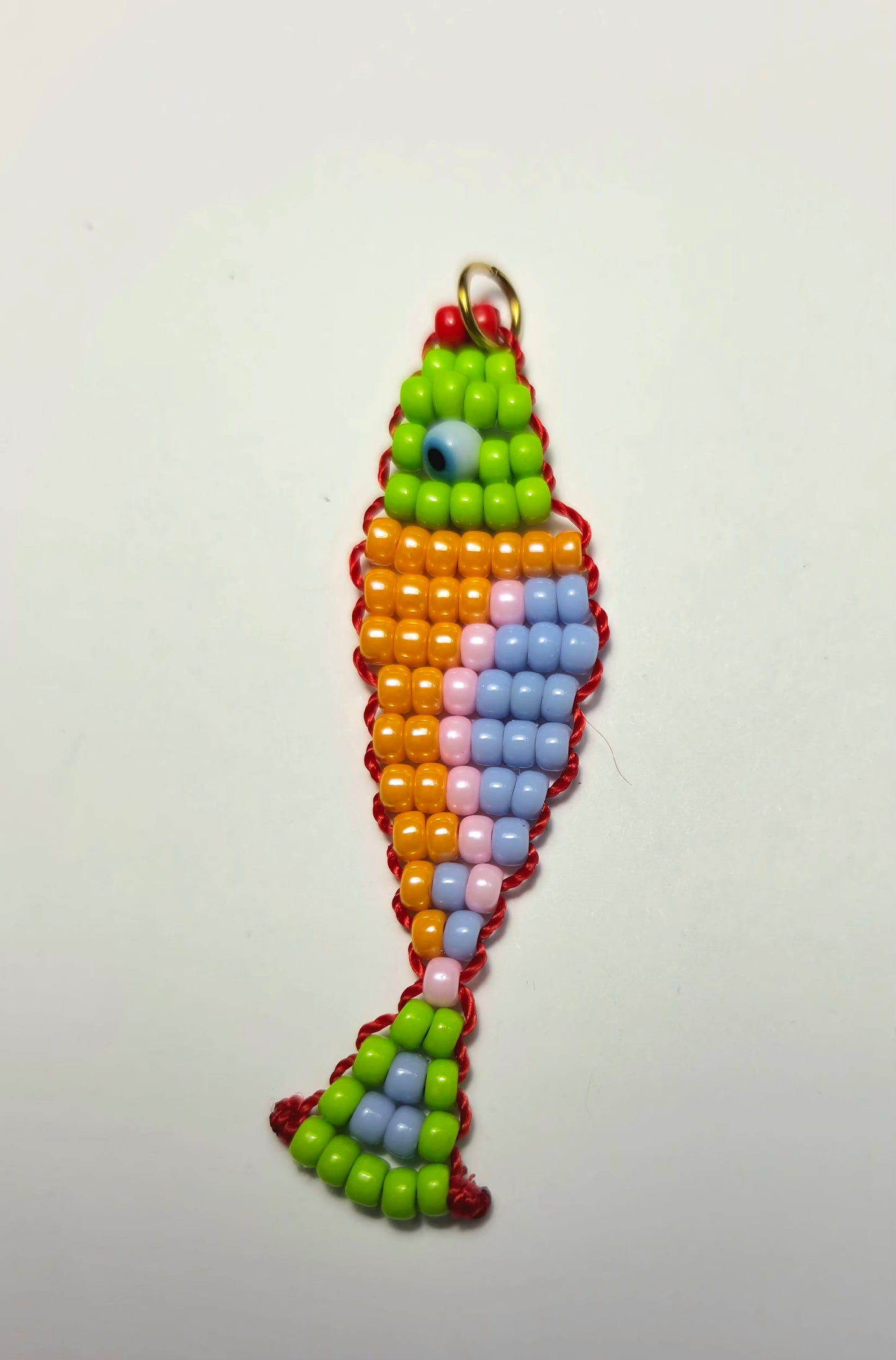 Fish Miyuki charm