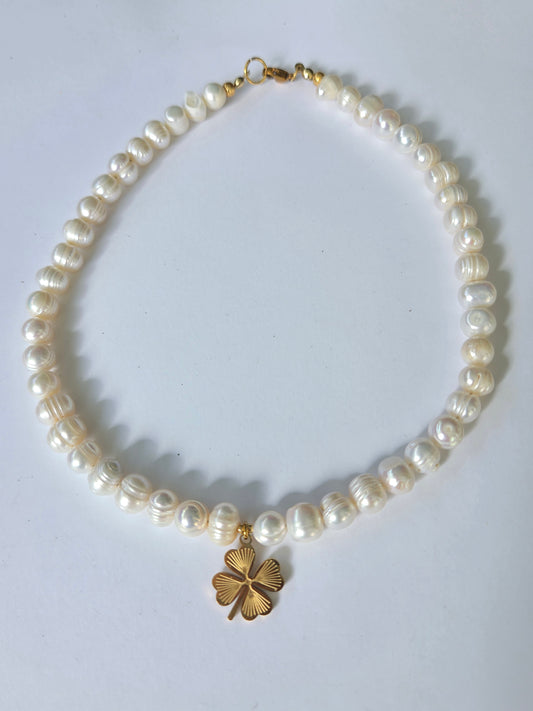 Good luck pearls necklace