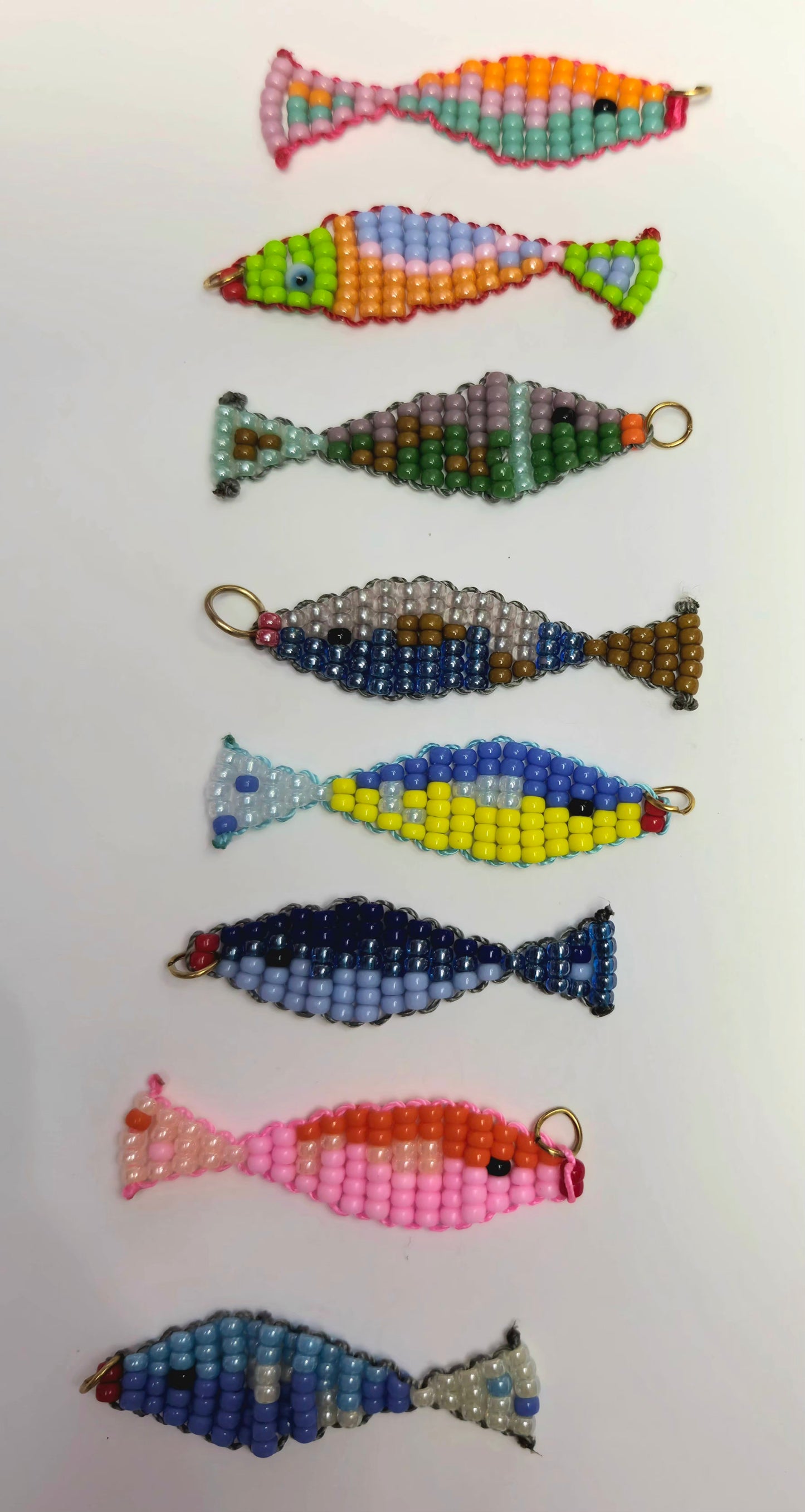 Fish Miyuki charm