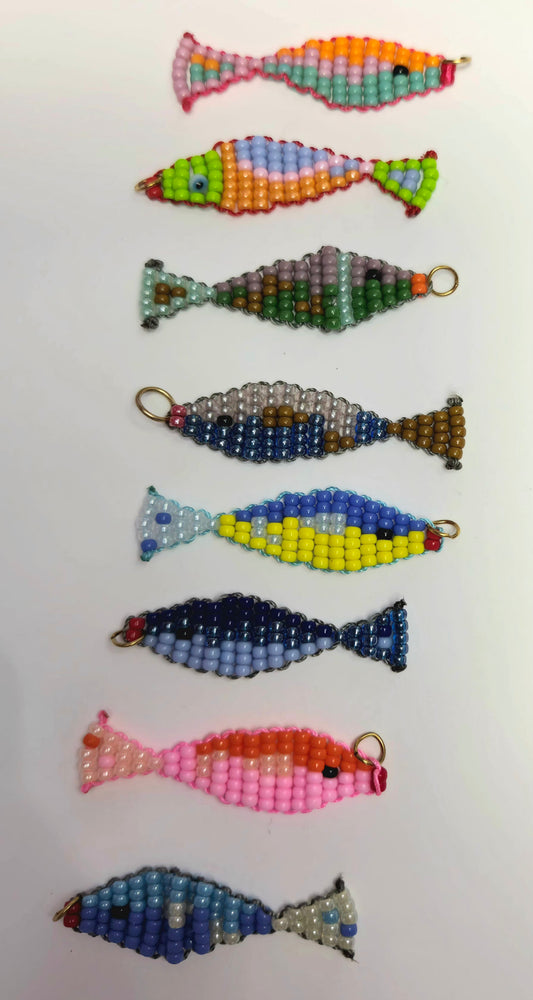 Fish Miyuki charm